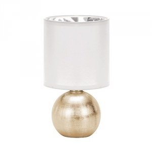 PERLO E14 GOLD/WHITE