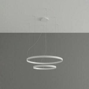 Żyrandol RIO 2 55/78 biały LED 4000K