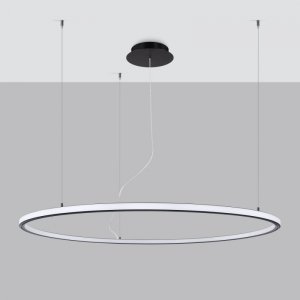 Żyrandol RISA 120 czarny LED 3000K