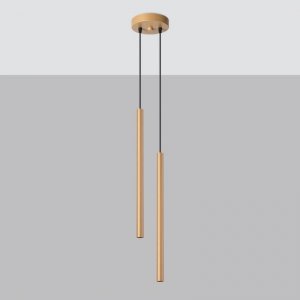 Lampa wisząca PASTELO 2 złota