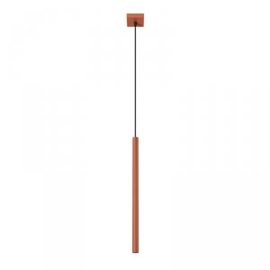 Lampa wisząca PASTELO 1 ochra czerwona