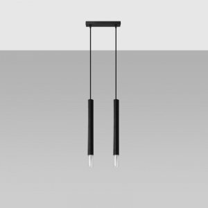 Lampa wisząca WEZYR 2 czarna