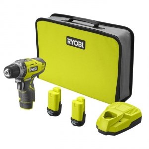 Wiertarko-wkrętarka 12V (2 x 2.0 Ah) R12DD-220S Ryobi