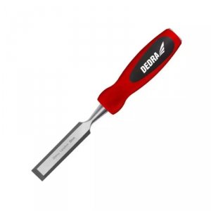 Dłuto 12mm, stal CrV, dwumateriałowy uchwyt