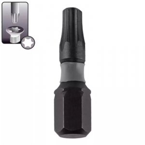 Końcówki wkrętakowe udar. Torx T10/15/20/25/30/40x25mm, 6szt