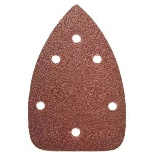 Papier ścierny Delta 180gr, 140x140x80mm, rzep, kpl 5szt
