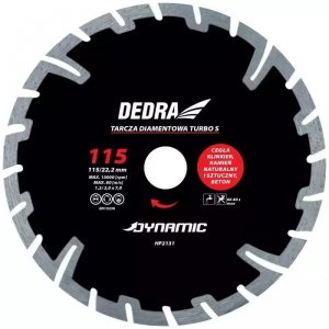 Tarcza diamentowa TURBO S 115mm/22.2mm Dynamic