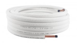 Rura Miedziana w otulinie 1/4 krąg 50 m Tivento Flex