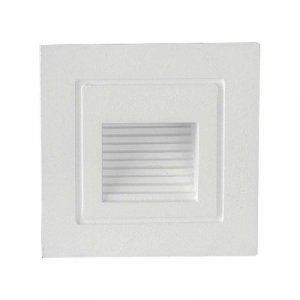 Oprawa schodowa LED V-TAC 3W LED kwadrat biała 230V VT-1128 3000K 180lm