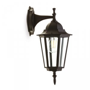 Kinkiet ogrodowy LO4102 1xE27 IP54 czarny Kobi
