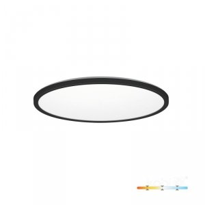 Plafon LED NIVERA CIRCLE 12W 3CCT IP54 czarny Kobi Premium