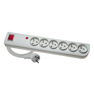 Przedłużacz przepięciowy PSF4 6gn/5m/Zu+W/1mm szary Elgotech