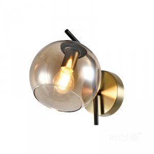 Kinkiet GLOBE ELEGANCE AMBER K 1xE14 Kobi Design