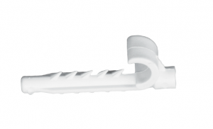 Uchwyt montażowy HUK, fi8mm, biały, opak. 100 szt., H.7200, Pawbol