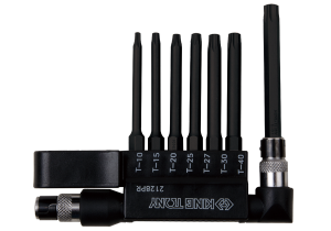 ZESTAW IMBUSÓW TORX 1/4 DO WKRĘTARKI 7 szt., 7170T 10 - 40, UCHWYT 1589-02, King Tony