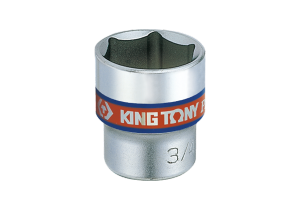 NASADKA KRÓTKA 3/8 CALOWA 19/32 x 29mm 6-kąt. Cr-v King Tony