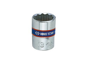 NASADKA KRÓTKA 1/4 9mm x 24mm, 12-kąt. Cr-V King Tony