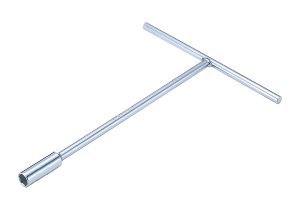 KLUCZ NASADOWY T Z NASADKĄ DŁUGĄ 7mm 120/190mm, CHROM King Tony