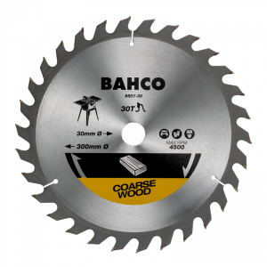 Piła tarczowa 300 mm 30 zębów BAHCO