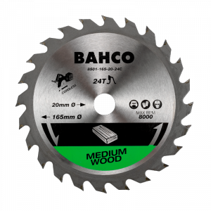 Piła tarczowa 136 mm 20 mm 24Z BAHCO