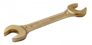 Klucz płaski otwarty, nieiskrzący AL-BR 12x14 mm BAHCO