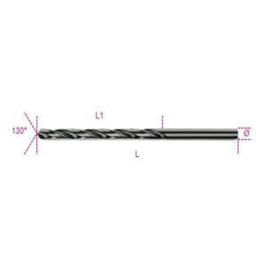Wiertło kręte cylindryczne szlifowane HSS 3,00 mm DIN340, 412L Beta