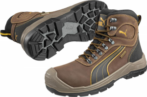 Buty 630220, S3, HRO rozmiar 42, brązowe Puma