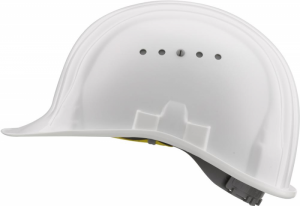 Kask ochronny Baumeister 80/4, EN 397, biały