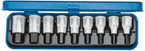 Zestaw nasadek wkrętakowych 1/2″ do śrub z gniazdem od 6-kat.3/16 do 5/8,9-cz.GEDORE GEDORE