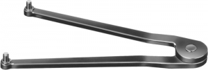 Klucz nastawny do nakrętek z otworami czołowymi 14-100mm, czopy 6mm AMF