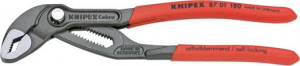 Szczypce nastawne do rur Cobra, 1.1/2 cal, 180 mm, 87 01 180, KNIPEX