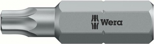 Bit ciagliwo-twardy 1/4 DIN3126C6,3, do srub z gniazdem Torx 25x25mm Wera