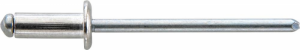 Nit 1-str.zamyk,Al/stal leb plasko-okragly 3x6mm GESIPA  (500 szt.)