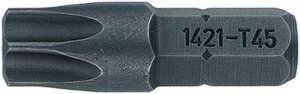 Końcówka wkrętakowa BIT 1/4 T45 TORX, 6-kątna STAHLWILLE