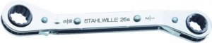 Klucz grzechotkowy 1/2x9/16 odgięty, AS-drive STAHLWILLE