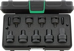 Zestaw nasadek INHEX 1/2 IMPACT 5-19mm w walizce ABS STAHLWILLE