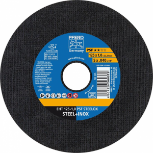 Tarcza do ciecia, prosta A46PPFS-INOX 115x1,6mm PFERD