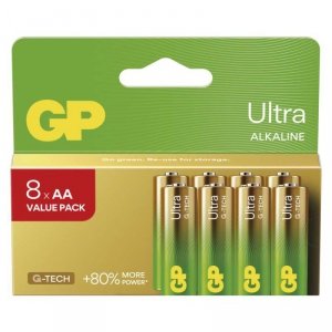GP Bateria alkaliczna ULTRA AA (LR6) 8VP