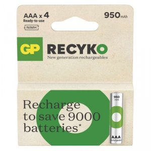 GP Akumulatorek ReCyko 950 AAA (HR03) 4PP /*MPP