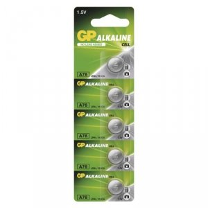GP Bateria alkaliczna guzikowa A76F (LR44) 5BL