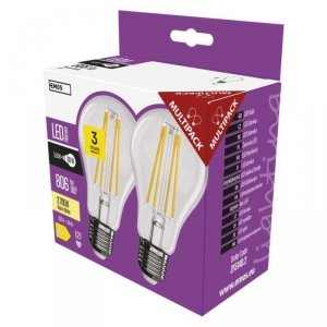 Żarówka LED Filament A60 / E27 / 5,9 W (60 W) / 806 lm / ciepła biel