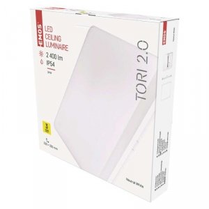 Oprawa LED kwadratowa Tori 24W IP54 neutralna biel