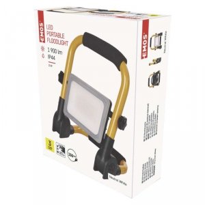 Naświetlacz LED ILIO 21W, żółto-czarny, IP44, 1900 lm, neutralna biel