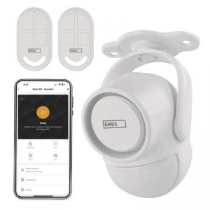 Alarm GoSmart IP‑126L GUARDIAN z czujnikiem ruchu, 6× czujników drzwi/okien, WiFi