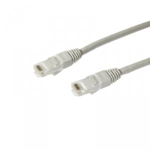 Kabel krosowy EmiterNet UTP kat.5E PVC 0,5 m szary