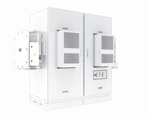 Kompletny magazyn LUNA2000-129kWh-2H1: szafa RACK, 8 modułów LFP 16,13kWh, sterownik modułu DC/DC RACK (SRC), system sterowania 