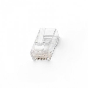 Wtyk modularny RJ45 8p8c kat.5E przelotowy