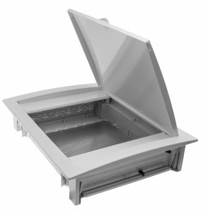 Rozdzielnica teleinformatyczna metalowa biała IP40 C.1524-IT/B Pawbol