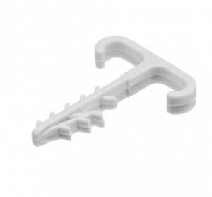 Uchwyt montażowy USMP 3-BIS, biały, 100szt., H.7314, Pawbol