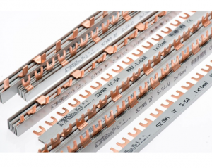 Szyna prądowa łączeniowa 1-fazowa, sztyftowa, 54L, 16mm2, 80A, 400V, E.4116/54SZ, Pawbol